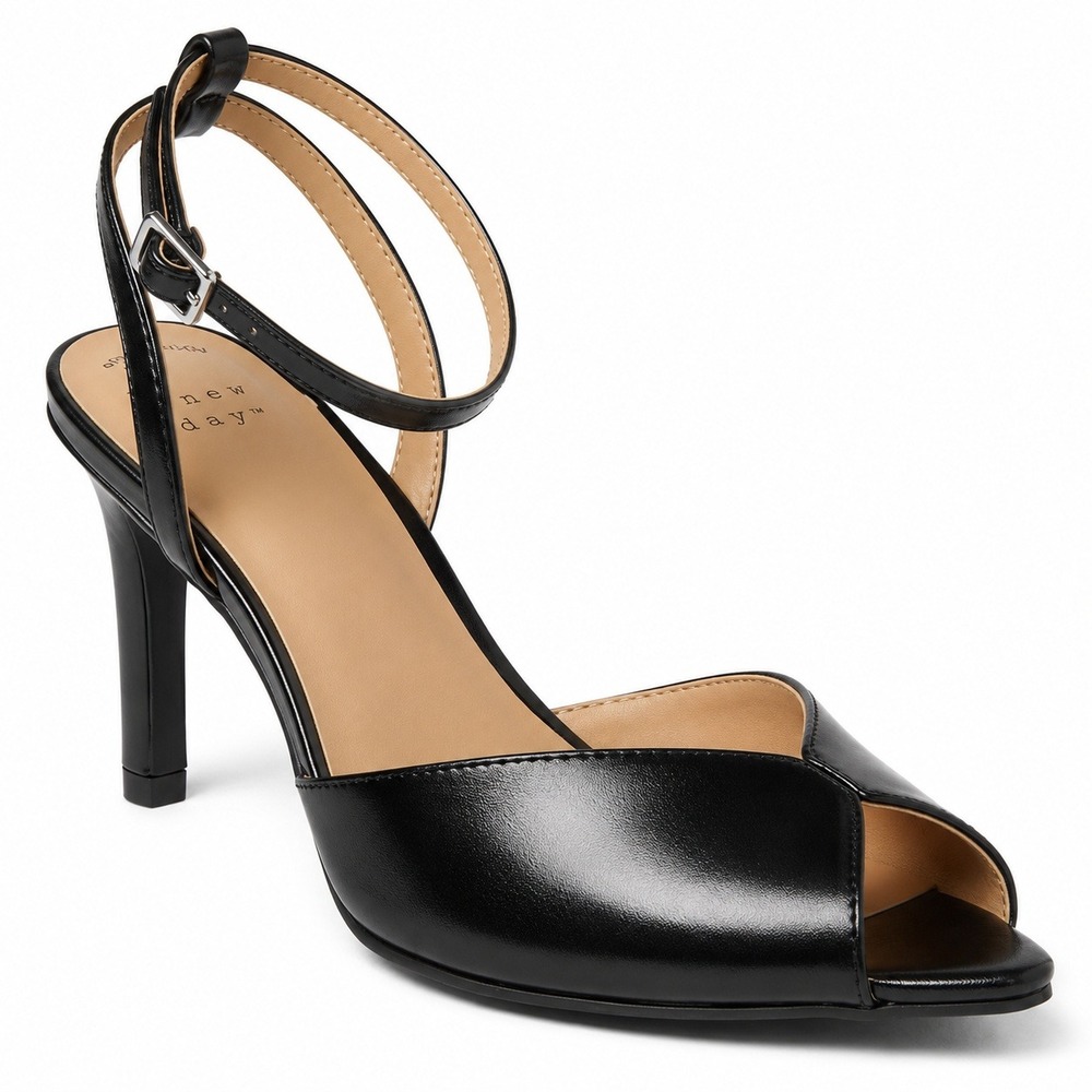 Women's Heels by A New Day Virginia Black Size 6.5 New With Tags